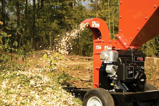 Wood chipping on-site